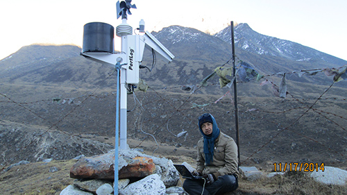 Data Extraction & Monitoring High Level Weather Station in Sagarmatha Zone